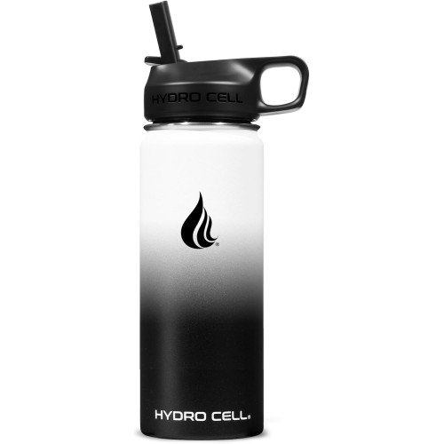 Cor: BLACK/WHITE / Tamanho: 532ml / Boca GARRAFA: BOCA LARGA